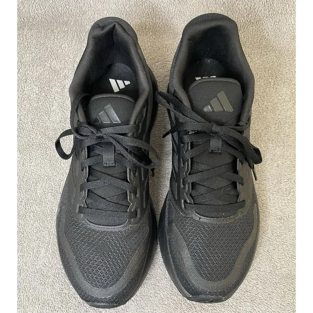 Adidas Runfalcon 5 Triple Black Women's Running Shoes Size 8